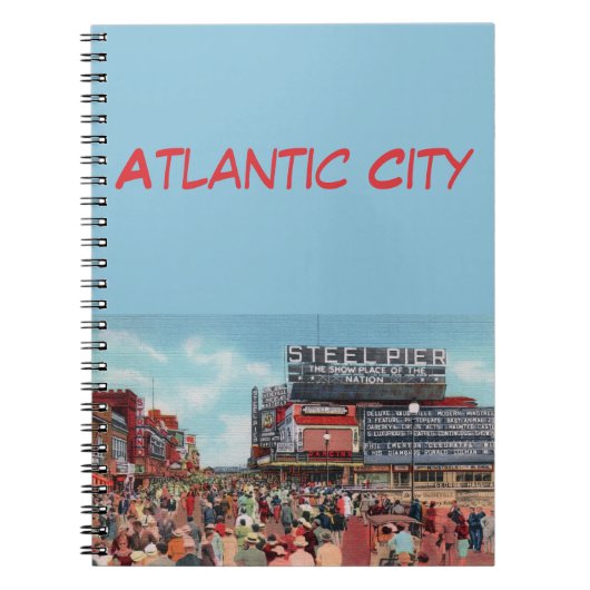 Steel Pier - Atlantic City Notitieboek (Voorkant)