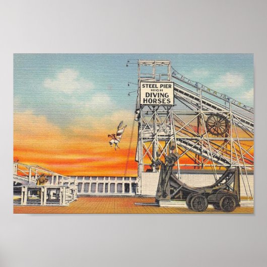 Steel Pier - Atlantic City Poster (Voorkant)