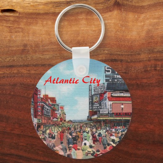 Steel Pier - Atlantic City Sleutelhanger (Voorkant)