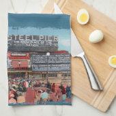 Steel Pier - Atlantic City Theedoek (Quarter Fold)