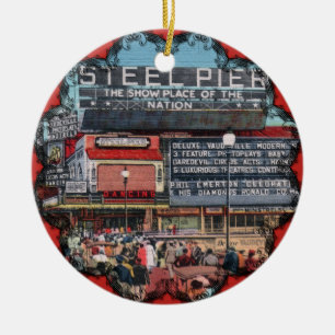Steel Pier - Atlantic City Victoriaans Ornament