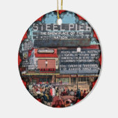 Steel Pier - Atlantic City Victoriaans Ornament (Links)