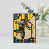 "Steel Pulse" van Ruchell Alexander Briefkaart (Staand voorkant)