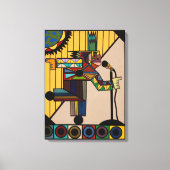 "Steel Pulse" van Ruchell Alexander Canvas Afdruk (Voorkant)