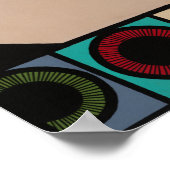 "Steel Pulse" van Ruchell Alexander Poster (Hoek)