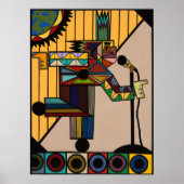 "Steel Pulse" van Ruchell Alexander Poster (Voorkant)