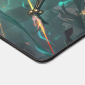 Steel Shadow Gaming Desk Mat | Assassin esthetiek (Hoek)