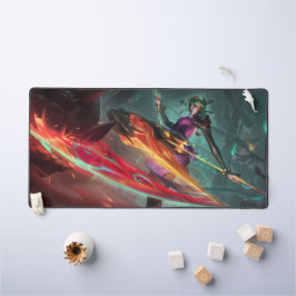 Steel Shadow Gaming Desk Mat | Assassin esthetiek