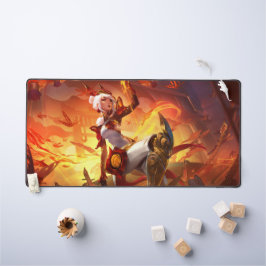 Steel Shadow Gaming Desk Mat | Assassin esthetiek