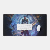 Steel Shadow Gaming Desk Mat | Assassin esthetiek (Keyboard & Muis)