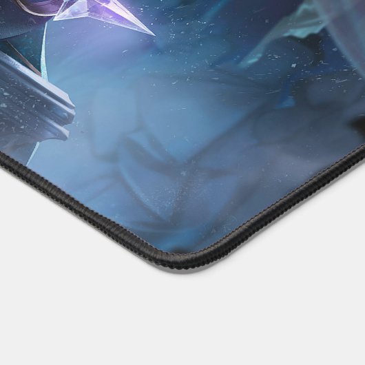 Steel Shadow Gaming Desk Mat | Assassin esthetiek (Hoek)