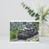 Steel Snake Briefkaart (Staand voorkant)