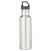 Steel Sport Bottle by Sun Radio Ibiza  Waterfles (Achterkant)