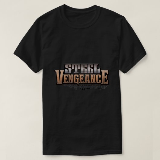 Steel Vengeance Logo Essential T-Shirt (Design voorkant)