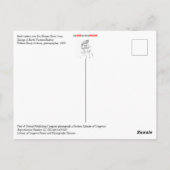 Steel Viaduct over de rivier de des Briefkaart (Achterkant)