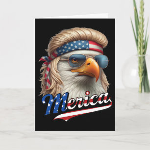 Steelaar Merica 4 juli Steelaar Blonde Mullet Pret Kaart