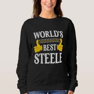 Steele Achternaam Team Familie Achternaam World's  Trui
