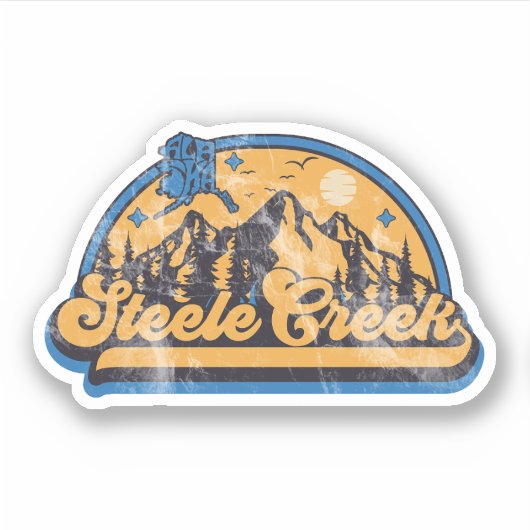 Steele Creek Alaska Sticker (Voorkant)