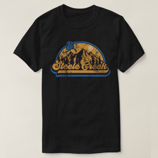 Steele Creek, Alaska T-shirt (Design voorkant)