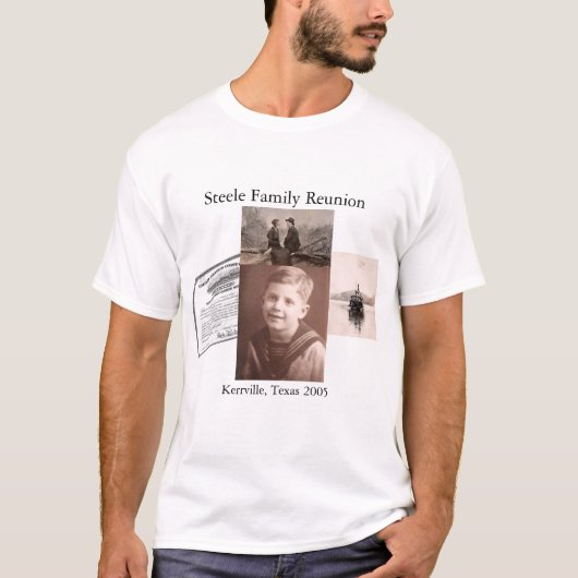 Steele Family Reunion T-shirt (Voorkant)