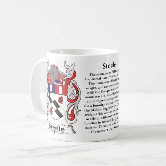 Steele - gezinskolf van de Mok van wapens (Voorkant links)