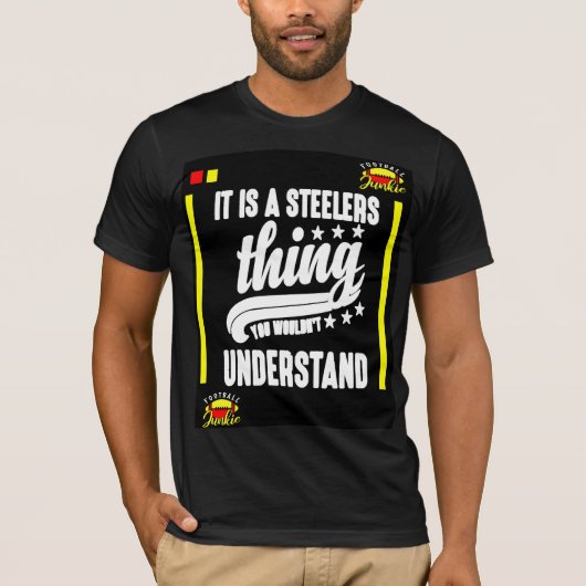 Steeler ontwerp t-shirt (Voorkant)