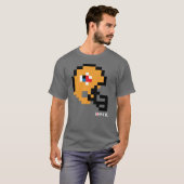 Steelers Alternate Tecmo Bowl Helmet T-shirt (Voorkant volledig)