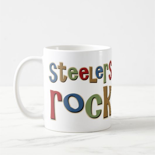 Steelers Rock Koffiemok (Links)