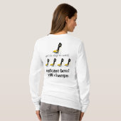 Steelers Stiletto Bowl XLIII Champs T-shirt (Achterkant volledig)