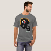 Steelers Tecmo Bowl Helmet T-shirt (Voorkant volledig)