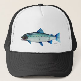 Steelhead-forel; honkbal-hak trucker pet