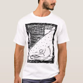STEELHEAD FOREVER! mono(Fish Forever series 010) T-shirt (Voorkant)
