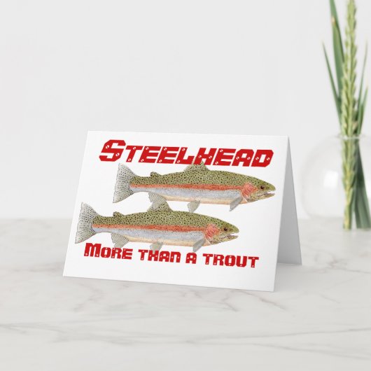 Steelhead - Meer dan een forel Kaart (Voorkant)