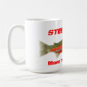 Steelhead-Meer dan een forel-Mok Koffiemok (Links)