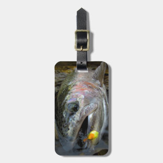 Steelhead Rainbow Trout Fly Fishing Bagagelabel