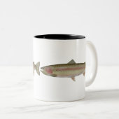 Steelhead - Spawn Phase Two-Tone Coffee Mug Tweekleurige Koffiemok (Voorkant rechts)