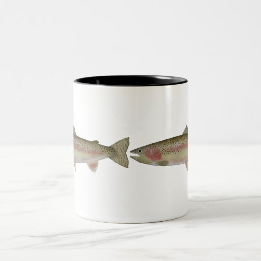 Steelhead - Spawn Phase Two-Tone Coffee Mug Tweekleurige Koffiemok (Center)