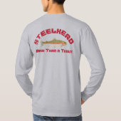 STEELHEAD TROUT APPARAAT T-SHIRT (Achterkant)