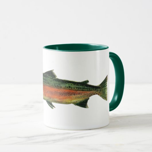 Steelhead Trout Coffee Cup Mok (Voorkant rechts)