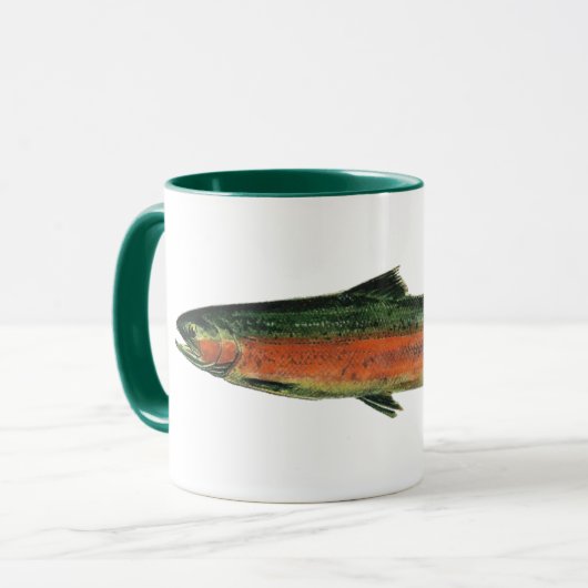 Steelhead Trout Coffee Cup Mok (Voorkant links)