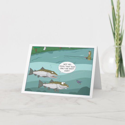 Steelhead Vis van 1000 gietstukken Kaart (Voorkant)