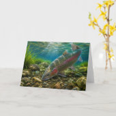 Steelhead Viskaart Kaart (Gele Bloem)