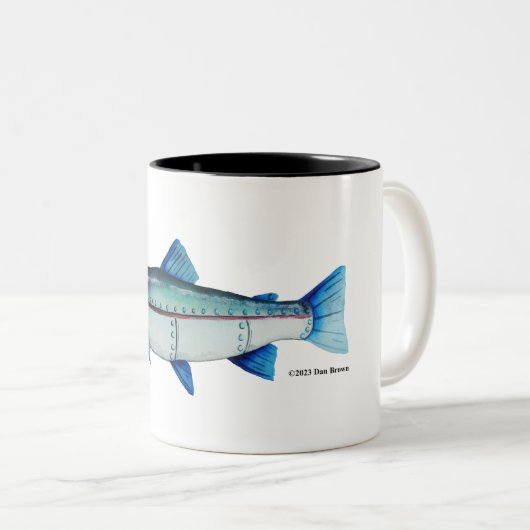 Steelhoofdforel; Mok (Voorkant rechts)