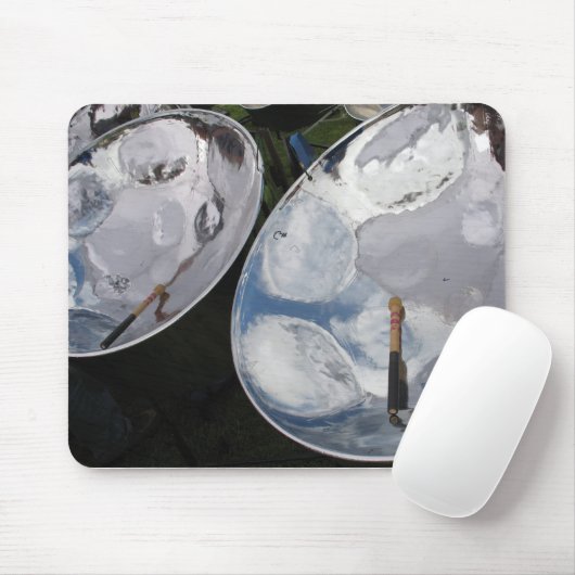 Steelpan Mousepad Muismat (Met muis)