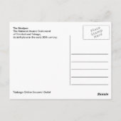 Steelpan, nationaal muziekinstrument briefkaart (Achterkant)