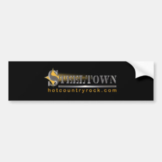 Steeltown Hot Country Rock Bumpersticker