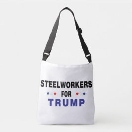 Steelwerkers voor Trump Crossbody Tas