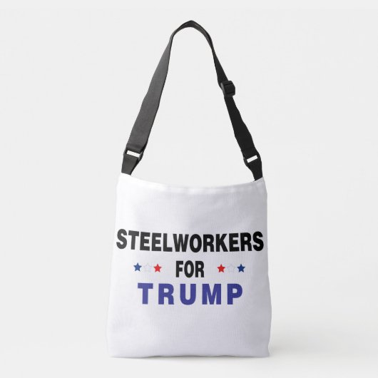 Steelwerkers voor Trump Crossbody Tas (Voorkant)