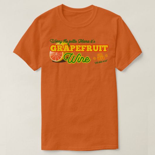 Steely Dan FM Grapefruit Wijn 1978 T-shirt (Design voorkant)