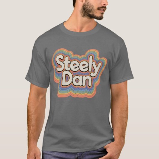 Steely Dan Retro 70s T-shirt (Voorkant)